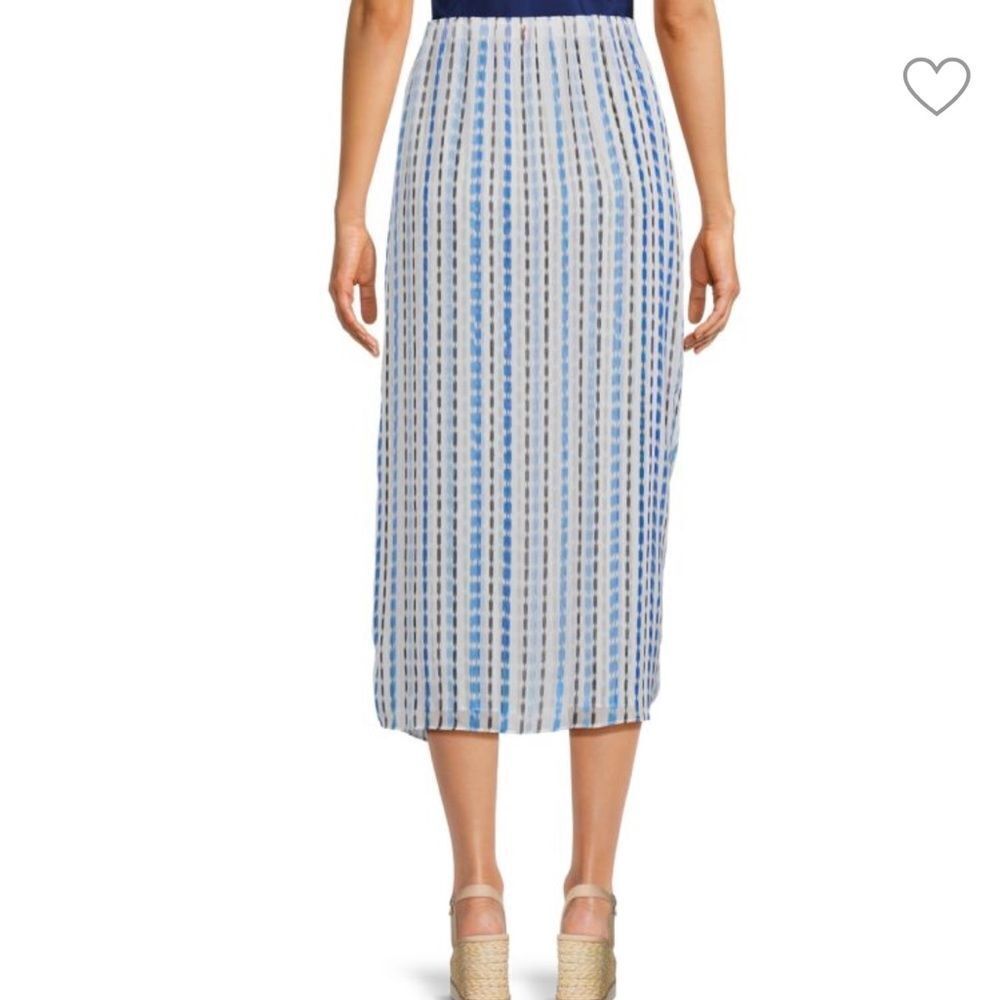 MISA LOS ANGELES Surya Striped Midi Skirt $280 NWT - Picture 3 of 4